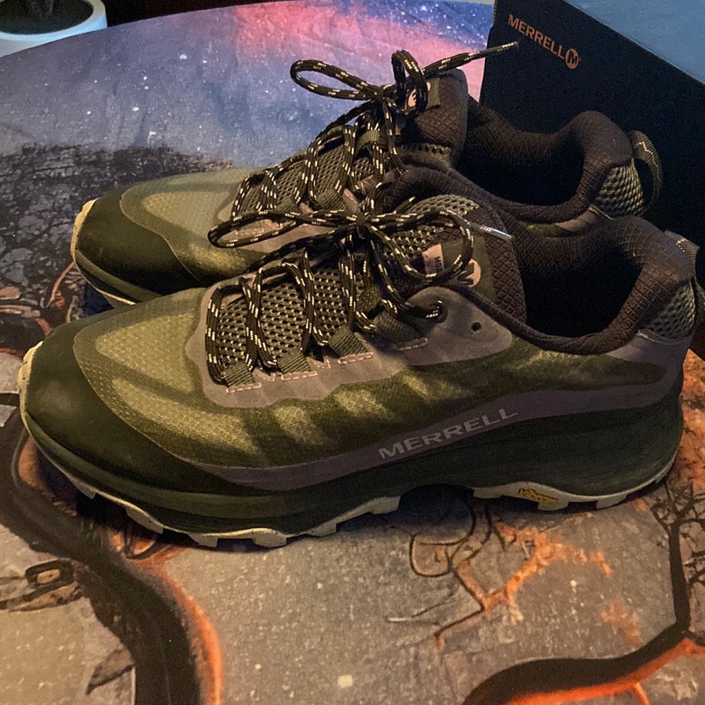 Hiking shoes.